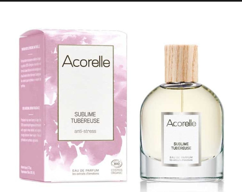 Acorelle Eau de Parfum Sublime Tubéreuse - BIO-Zertifiziert 50 ml