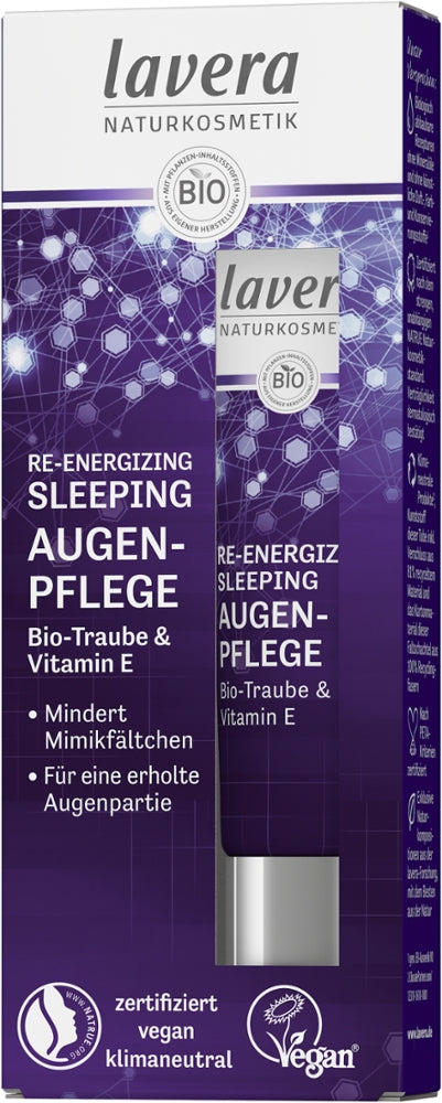 Lavera Re-Energizing Sleeping Augenpflege 15 ml