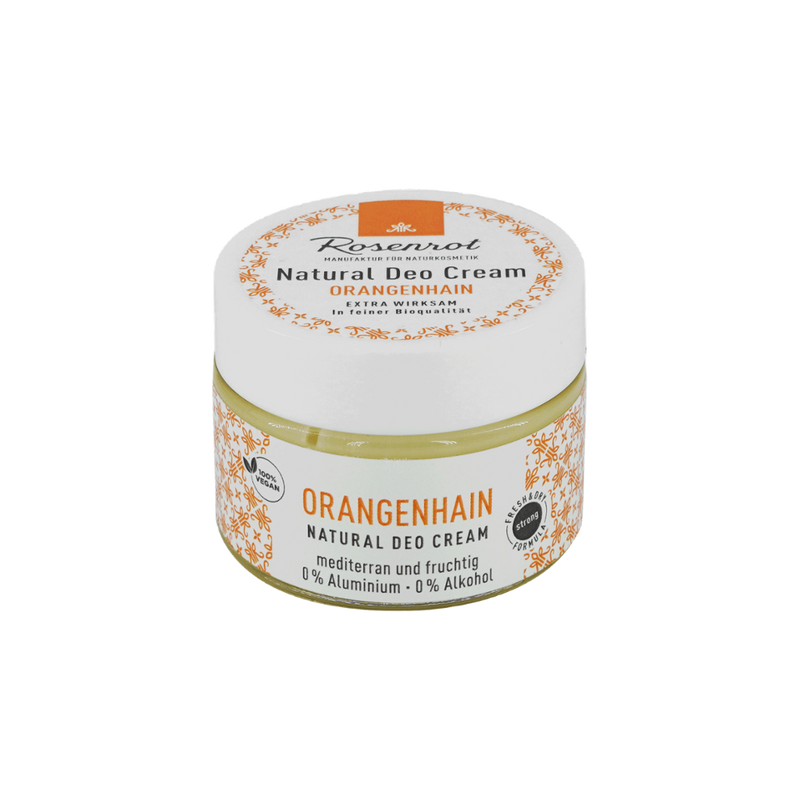 Rosenrot Deo Creme Orangenhain - vegan (100% natural) 50 g