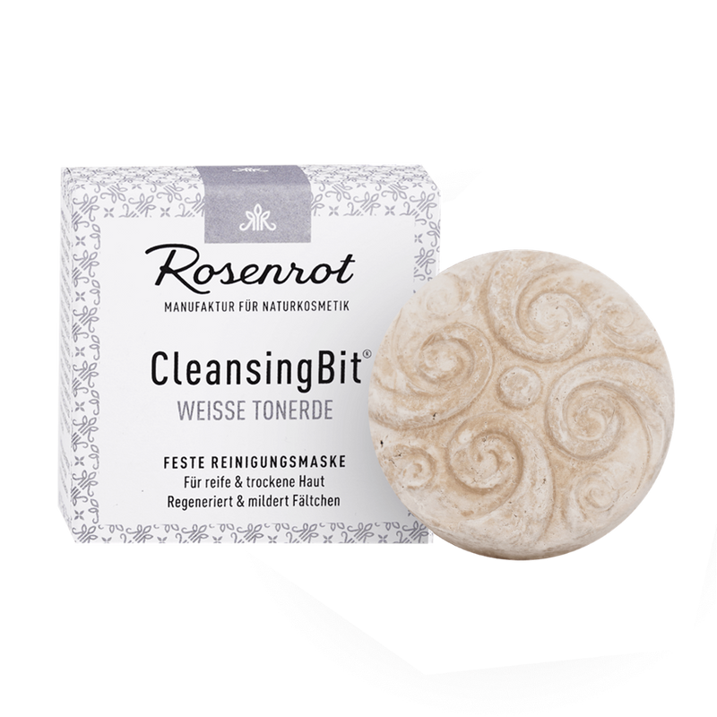 Rosenrot CleansingBit® mit weißer Tonerde 65 g