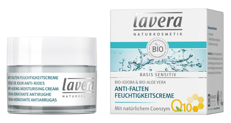 Lavera basis sensitiv Anti-Falten Feuchtigkeitscreme Q10 / 50 ml