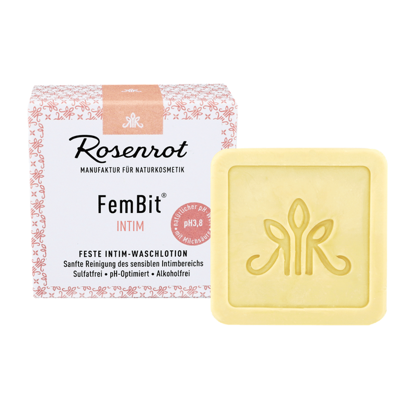 Rosenrot FemBit® Intim - Feste Intimwaschlotion 40 g
