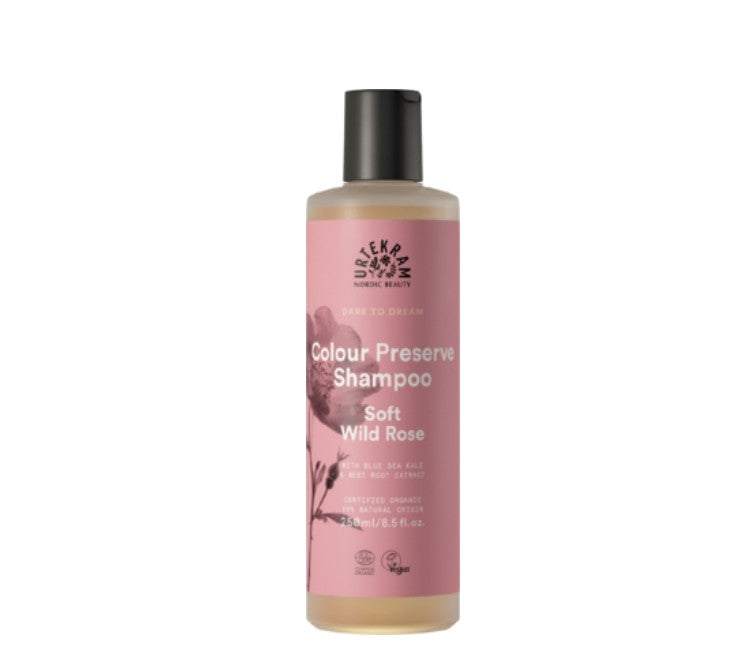 Urtekram Soft Wild Rose Colour Preserve Shampoo 250 ml