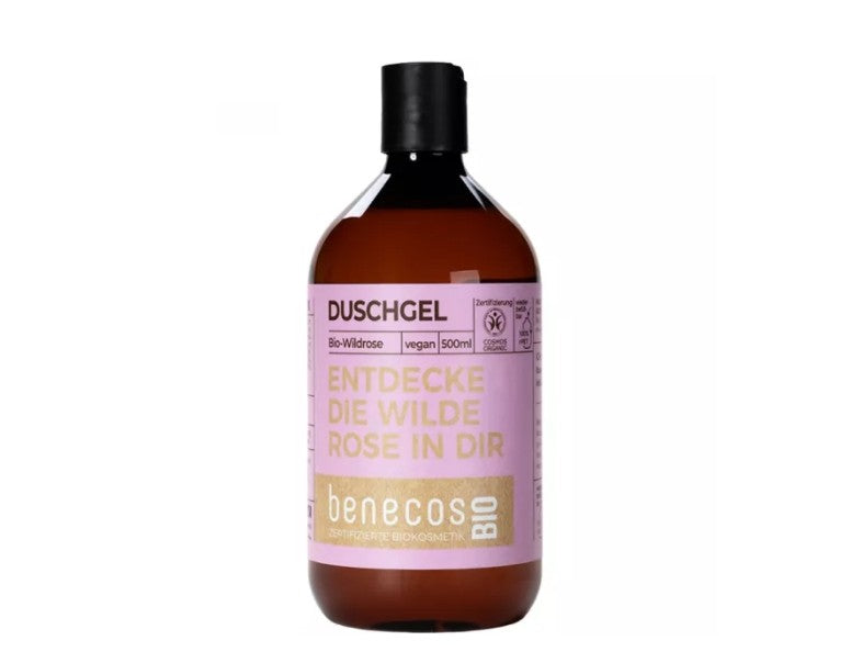 benecos Duschgel Wildrose 500 ml