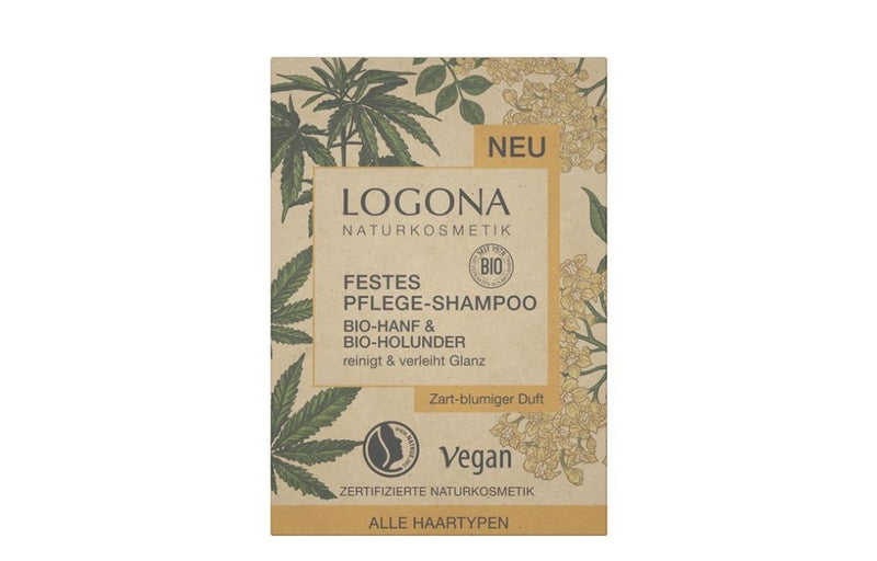 Logona Festes Shampoo Hanf & Holunder 60 g