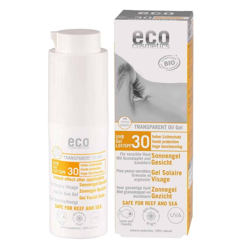 eco cosmetics Sonnengel Gesicht LSF 30 / 30 ml