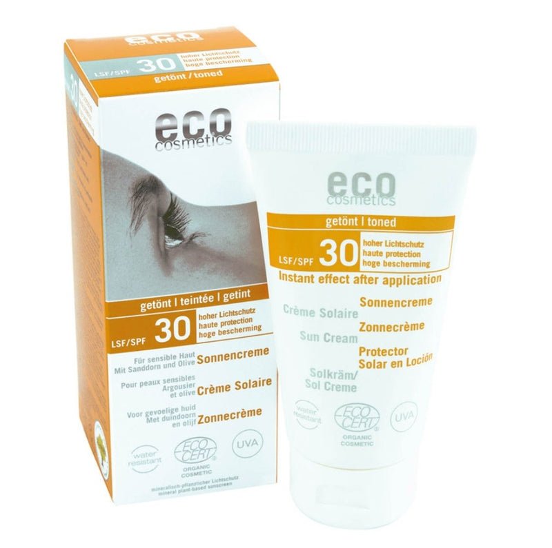 eco cosmetics Sonnencreme LSF 30 getönt 75 ml