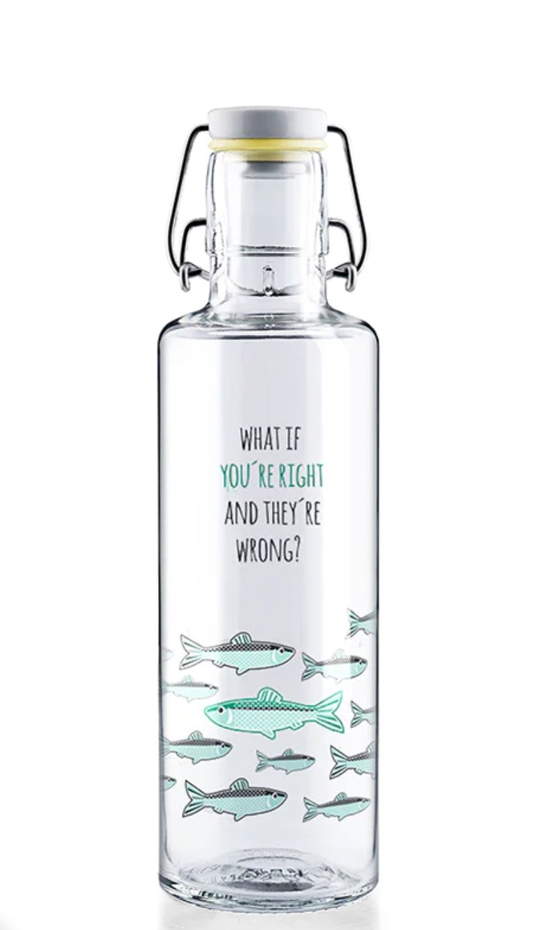 Soulbottles Glastrinkflasche You’re right 0,6 l