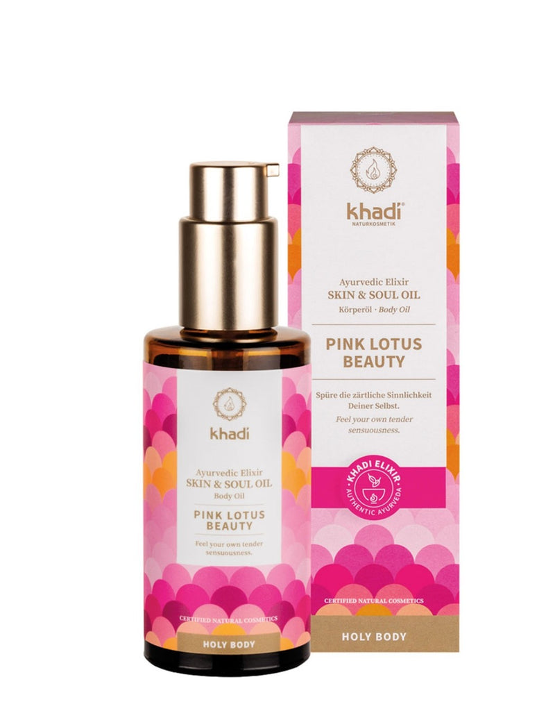 Khadi Körperöl Pink Lotus Beauty 100 ml