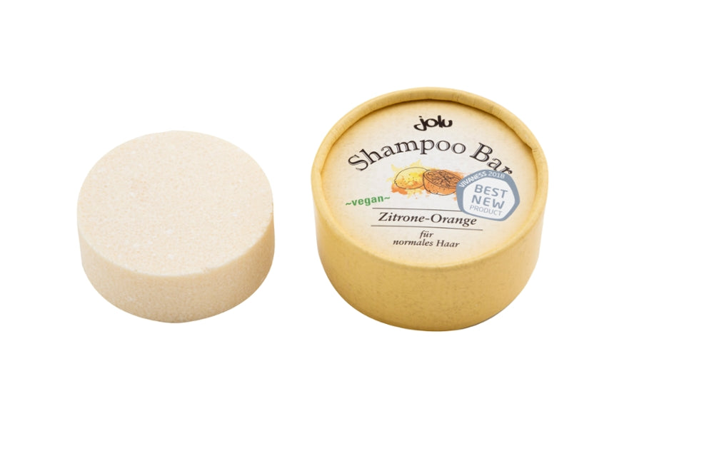 jolu Shampoo Bar Zitrone Orange 50 g