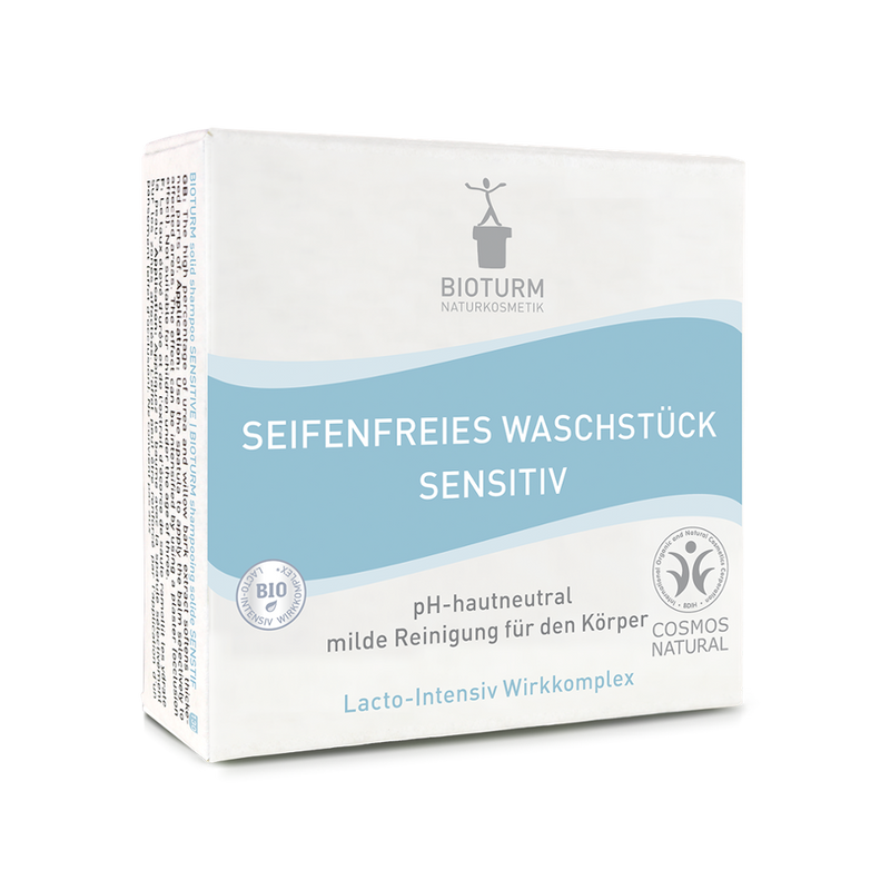 Bioturm Seifenfreies Waschstück sensitiv 100 g